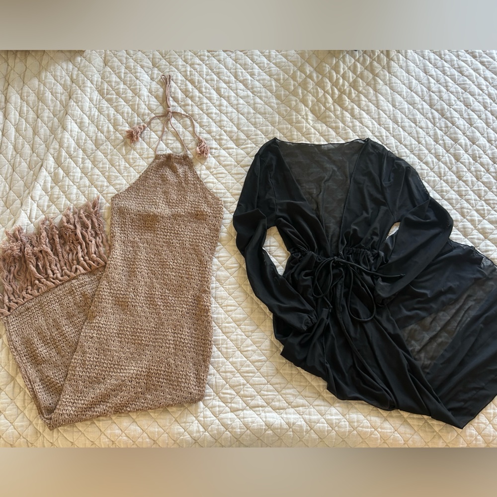 SHEIN cover ups- set of two! Size s